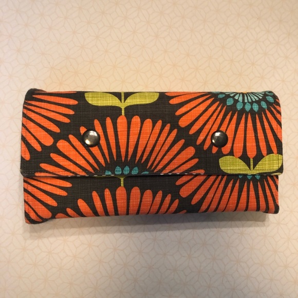 custom Handbags - Cash System Envelope Wallet with Card Slots